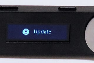 Ledger Nano S Stuck On ‘Update’ While Updating To Firmware 1.4.1