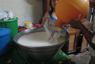 A Day in the life of a Salvadoran cheese maker