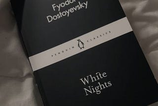 A picture of the book ‘White Nights’ by Dostoevsky