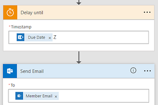 Microsoft Flow — pause till date