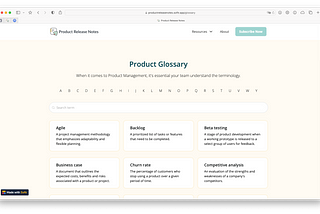 Use this Product Glossary for Better Teams Communication