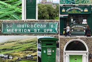 Seeing Green in Ireland and Northern Ireland — Exploring a Location through Color