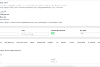 Automatic Iceberg Table Maintenance in Chango