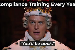 Compliance Theatre Masquerading as Learning