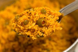 Recipe: Who is Ready for Some Arroz Con Gandules? (Rice and Pigeon Peas)