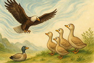 The Ducks And The Eagle