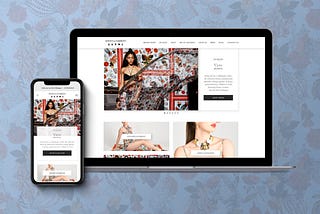 Fashion website redesign • A UX case study for Shivan & Narresh