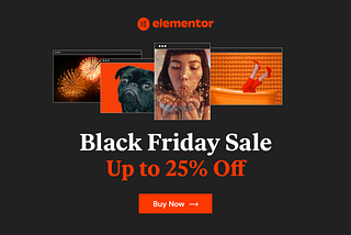 get elementor pro with black friday sale 2020