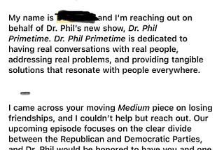 My ‘Little Robots’ connected me to Dr. Phil