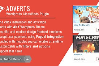 Best WordPress Classified Plugin