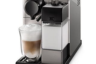 Nespresso Lattissima Touch Original Espresso Machine with Milk Frother by De’Longhi, Silver