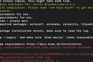 Macbook Pro M1 Chip: Installing Ruby on Rails Walkthrough