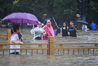 汇总郑州7–20暴雨的照片和评论