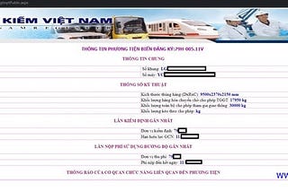 Tra biển số xe ô tô tải, ô tô con, xe máy online các tỉnh NHANH NHẤT