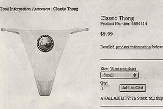 “My dad was a lingerie merchant for civil liberties.”
