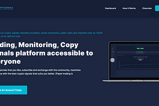 CryptoSignalsHub The best trading platform in the world.