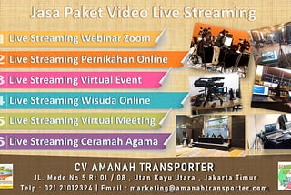 Jasa Video Live Streaming