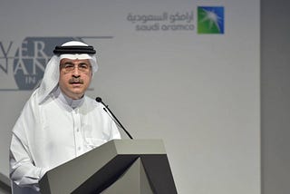 Saudi Aramco CEO Courts Investors