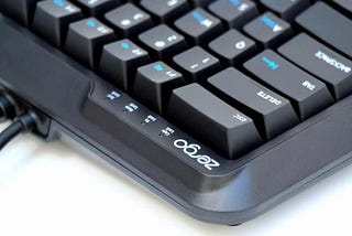 Ergonomic Trends.com reviews the Zergotech Freedom Ergonomic Keyboard