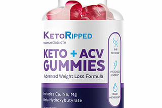 Keto Ripped ACV Gummies: Achieve Your Fitness Goals