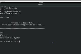 Web Application for Docker