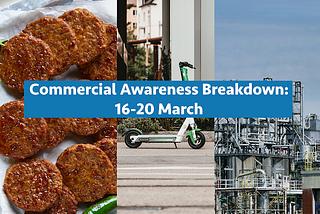 Commercial Breakdown, 16–20 March: Plant-Based Meat, E-Scooters and Brent Crude