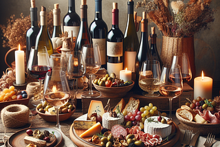 Italian wines to pair with charcuterie and cheese boards for a rustic gathering