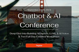 Unlock the Future: AI Agents and LLMs at Chatbot Conference 2024