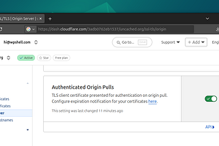 Secure your Nginx origin with Cloudflare (AOP + Origin Certificates)