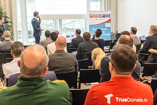 From Kiev to Amsterdam. TrueDonate at Blockchain conferences