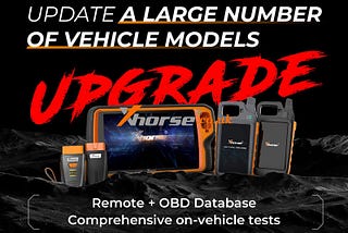 Xhorse VVDI Key Tool Update Enhanced OBD & Remote Databases!