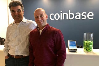 Welcome Eric Scro, Vice President of Finance for Coinbase