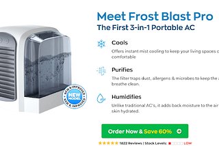 Can Frost Blast Pro Keep You Cool Anytime, Anywhere?