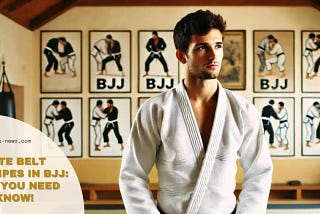 Progress and Persistence: A Deep Dive into Jiu-Jitsu White Belt Stripes!