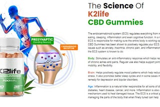 K2 life CBD Gummies USA: Reduce Anxiety, Chronic Pain And Stress