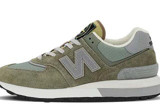 Stone Island x New Balance 574 Steel Blue/Grey