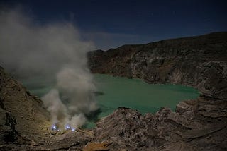 The Sulphur Miners of Mount Ijen