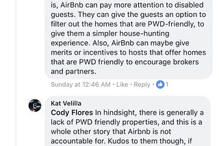 Social media reacts: Airbnb hosts on PWD accommodations