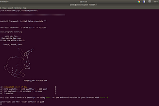 Install gcin + Metasploitable2 + Metasploit in New Notebook with Ubuntu 18.04 LTS