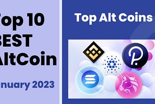 10 Best Altcoins for January 2023