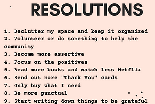 10 New Years Resolutions To Live A Happier 2021