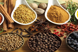 Use and Storage of Natural Herbs and Spices