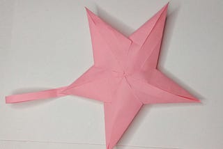 How to make paper Christmas stars(Easy) | Paper craft world