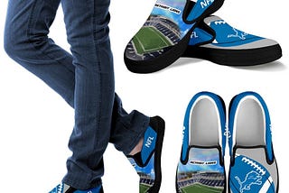 Detroit Lions Shoes Show Your Team Pride on Your Feet!