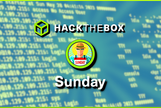 Hack The Box Sunday Writeup