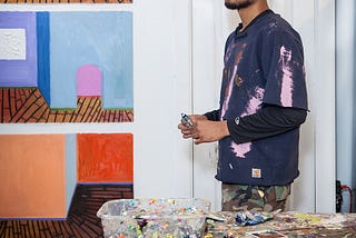 Painter Marcus Jahmal: No Place Like Home