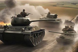 Tanks Armored Might on the Battlefield