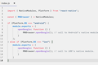 Practice React Native: Creating your own Native Module
