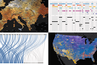 Data Visualization Examples That Make Data Speak, Featured in This New Edition of DataViz Weekly