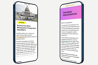 An Inside Look: Our News Supplement for The Biden Inauguration — The Juice
